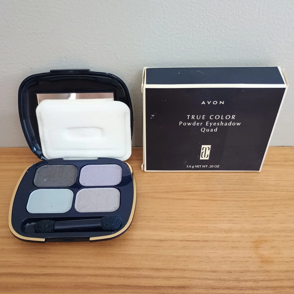 NOS 1997 Avon True Color Powder Eyeshadow Quad 224 Four Eyeshadows 5.6g .20oz